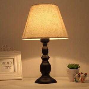 버튼 엔틱 협탁등 침실 등 객실 갓스탠드 책상스탠드조명 한지