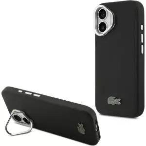 아이폰 17 케이스 라코스테 마그세이프 아이코닉 스탠드 기능 악어 로고 가벼운 검정