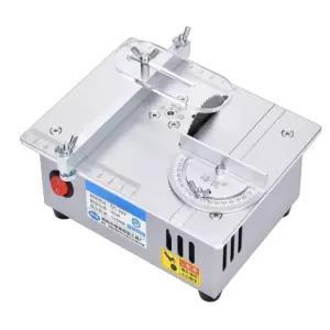 원형 슬라이서 가정용 테이블 고정밀 미니 호스 진공 톱다이 톱 선반 전기 미국 목공 96W