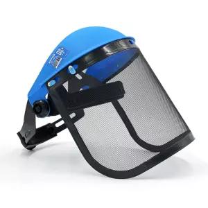 시포스 보안면 예초기 안면 보호구 제초 벌초 작업 망사 얼굴 보호대 안전 보호면 F01