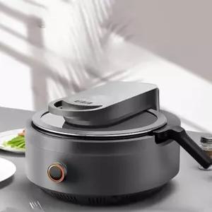 자동 삼겹살 스토브 굽는기계 굽는 냄비 그릴 가정용 볶음기계 장착 고기굽는기계 구이 회전