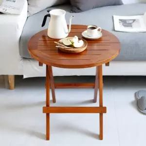 접이식 티테이블 테이블 탁자 원형 동그란 인테리어