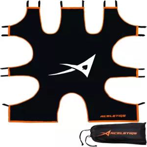 ACELETIQS 헐 라크로스 골 목표 남녀 선물 표준 6x6 [캐리백 포함]