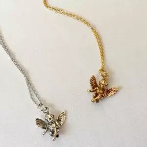 silver925) moonlight necklace 실버925 은목걸이 커플목걸이 여성목걸이