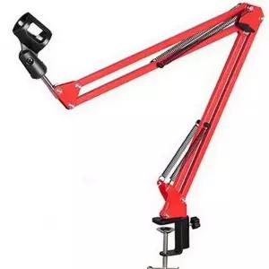 마이크 스탠드 클램프형 탁상용 책상용 마이크 거치대 방송용 게이밍