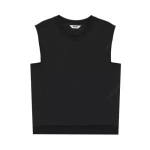 볼빅 여성 경량 하이브리드 V넥 베스트 티셔츠 VLTSP501 BK 블랙