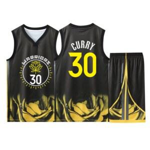 골든스테이트 워리어스 농구 유니폼 저지 커리 농구복 세트 상하의 크리스폴 톰슨