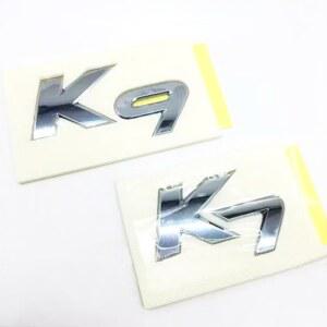 기아 카덴자 K7 K9 용 후면 워드 마크 로고 트렁크 스티커
