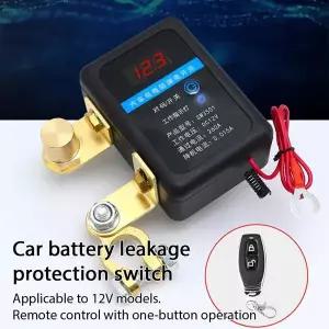 호환  12V 260A 원격 배터리 차단 스위치 - 자동 전원 차단 차단기 자동차 트럭 SUV용
