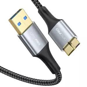 옵토프로 USB 3.0 마이크로B 외장하드 케이블 삼성 LG 도시바 WD 호환 연결선 0.25m 1m