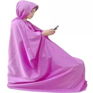 찜질복 가운 반신욕 좌훈 전신 퍼플 좌훈치마 사우나