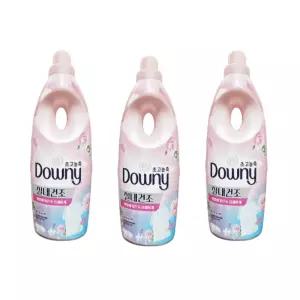다우니 초고농축 섬유유연제 실내건조 플로럴블로썸 1L 3개