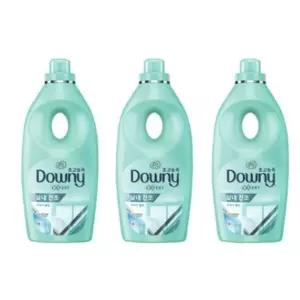 다우니 초고농축 섬유유연제 실내건조 프레시 클린 1LX3개
