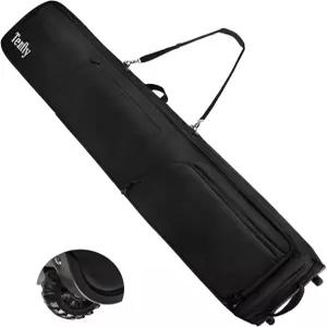 텐플라이 스키백 항공 여행용 패딩 900D 방수 2켤레 접이식 옥스포드 스노우백 맞습니다 스키에 원단