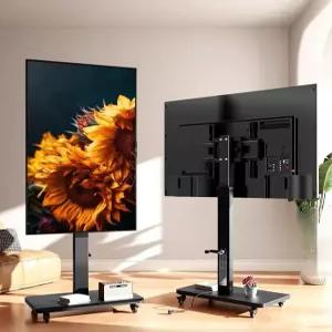 이동식 티비 거치대 선반형 모니터 겸용