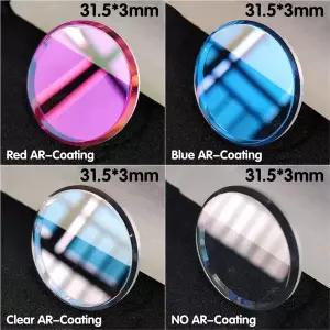 호환  AR 코팅 유리 31.5mm 평면 유리 SKX007 SKX009 SRPD57K1 에 적합 시계 부품 교체