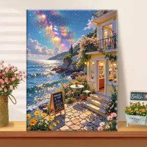 픽유아 11번가 해변 은하수 세트 풍경화 diy 보석십자수 취미