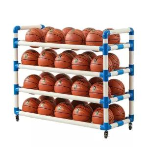 농구공 축구공 정리대 볼 보관 홀더 학교 정리 랙 공 디스플레이 체육관 수납 진열대 이동식
