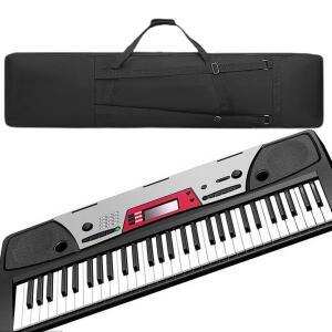 88키 전자 피아노 케이스 포켓 포함 휴대용 어깨끈 키보드 가방