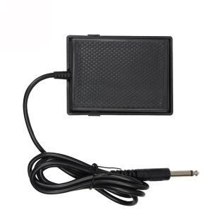 전자 서스테인 페달 6.35mm 잭 저소음 논슬립 바닥 피아노 신시사이저 음악 액세서리용 유니버셜 외부 도구