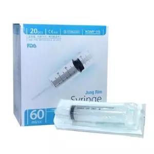 주사기 정림 용주사기 세정 병원용품 관장용 관장기 X 60ml [f41D883]