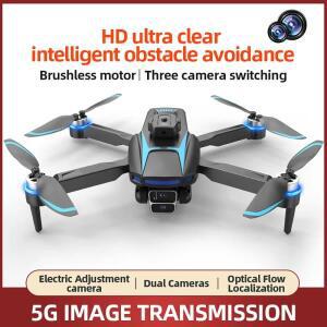 NEW LF666 8K 프로페셔널 HD 3중 카메라 드론 UAV 5G WIFI FPV 항공 촬영 기능과 대형 스크린 리모컨 RC