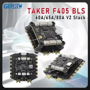 호환  GEPRC TAKER F405 BLS 60A65A80A V2 스택 - 4IN1 ESC AT7456E OSD 16MB 블랙 ICM42688-P 자이로 듀얼