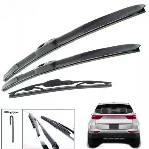 호환  Kia Sportage QL 2016 - 2020 2017 2018 2019 앞 유리 윈드 스크린 26 16 11 용 와이퍼 전면 및 후면