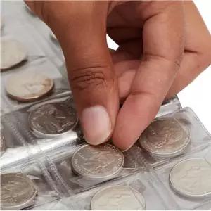 깜도리1 수집 장 수집첩 보관 홀더 화폐 대용량 앨범 루미나D 취미 동전 240p