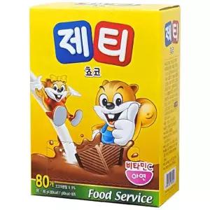 쿠키 코코아 초코렛맛 제티 바나나 동서 80개입 (1360g) [fD41880]