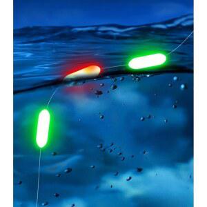 발광 전자찌 세트 낚시용 집어등 포함 충전식 배터리 전자식 연주찌 3개 구성품