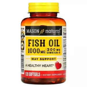 메이슨내추럴 Fish Oil 오일 1000mg 120 소프트젤