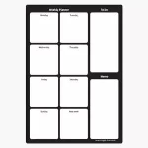 화이트보드 마그피아 고무자석 위클리 플래너 MRMB-WP3040