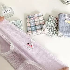 여성 팬티 부드러운 노라인 여성 팬티 데일리 순면 모달 기본 이너웨어 주니어