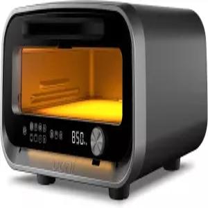 우니 볼트 2 전기 실내 피자 오븐 - 다용도 카운터탑 토스터 12인치 조리 등 차콜 그레이