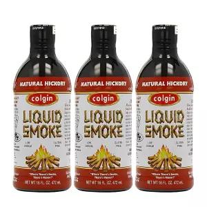 콜긴 정통 히코리 리퀴드 스모크(16온스) 가정 요리 및 바비큐 애호가용 요리용 스모크 고기 소스