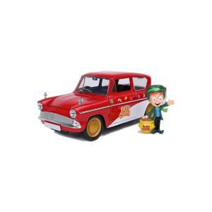 자다 1 24 다이 트 럭키 참스 1959 포드 앵글리아와 더 레프루찬 피규어