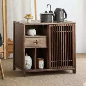 원목 고가구 선반 복고풍 앤틱서랍장 화이트 북미 진열장