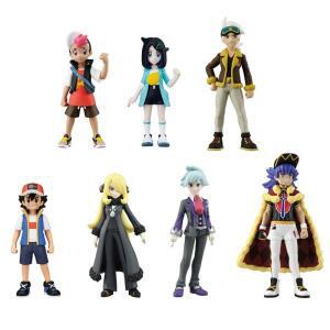 포켓몬 피규어 오리지널 다카라 토미 트레이너 Friede Ash Ketchum Leon Cynthia 액션 PVC 장난감 몬스터