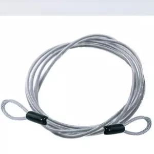 자전거 킥보드 도난방지 와이어 락 2M 번호키 열쇠 다용도와이어