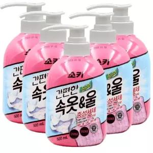 섬유 클렌저 속옷 울 세탁용 손세탁 홈드라이크리닝세제 손빨래 홈드라이크리닝 중성 액체