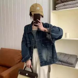 봄 캐주얼 여자 청 매일예쁜 재킷 레터링 코트 자켓 상의 트렌드 인기1