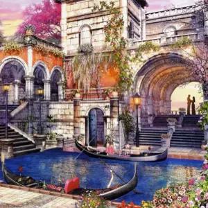 2000피스퍼즐 베니스의 직소퍼즐 연인 미니조각 CA2015A 퍼즐 1000피스