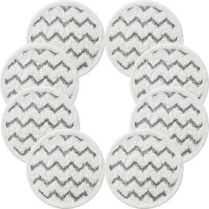 비셀 스핀 웨이브 스마트 스팀 스크러빙 걸레 3897A 회전 패드 3712 3712W 모델 번호 1641112 8 팩