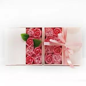 핑크 장미 어버이날돈상자 카네이션 비누꽃 플라워 용돈박스 돈꽃상자 어버이날선물 비누꽃돈상자