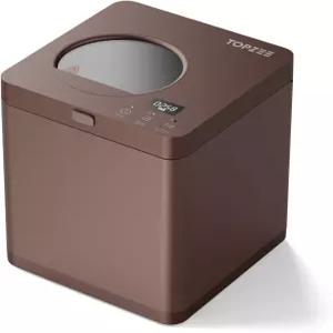 주방 조리대용 TOPZEE 콤포스터-3L 전기 콤포스터 퇴비통 실외/실내 무취 퇴비 기계 4시간 빠른 컴포지트