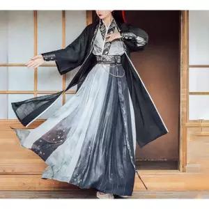 졸업사진 의상 호위무사 여성용 무협복 한복 촬영복 사극 코스튬