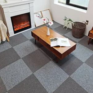 Y 다양한색상 인테리어타일카페트 인테리어 타일 카페트50x50 타일카페트 생활