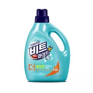 비트 화이트플러스 세탁세제 드럼용 본품 3L 1개