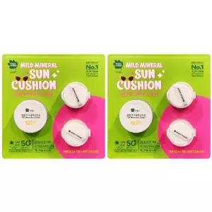 // 그린핑거 순한 무기자차 선쿠션 36g ( 본품 12g + 리필 12g X 2입 ) X 2세트